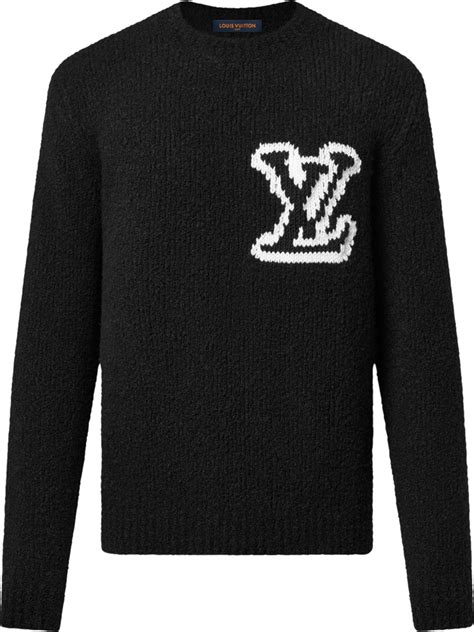 black lv sweater|lv sweater price.